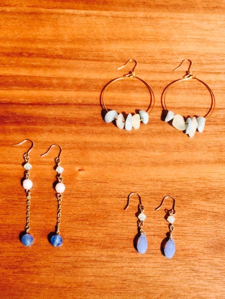 ハンドメイドピアス